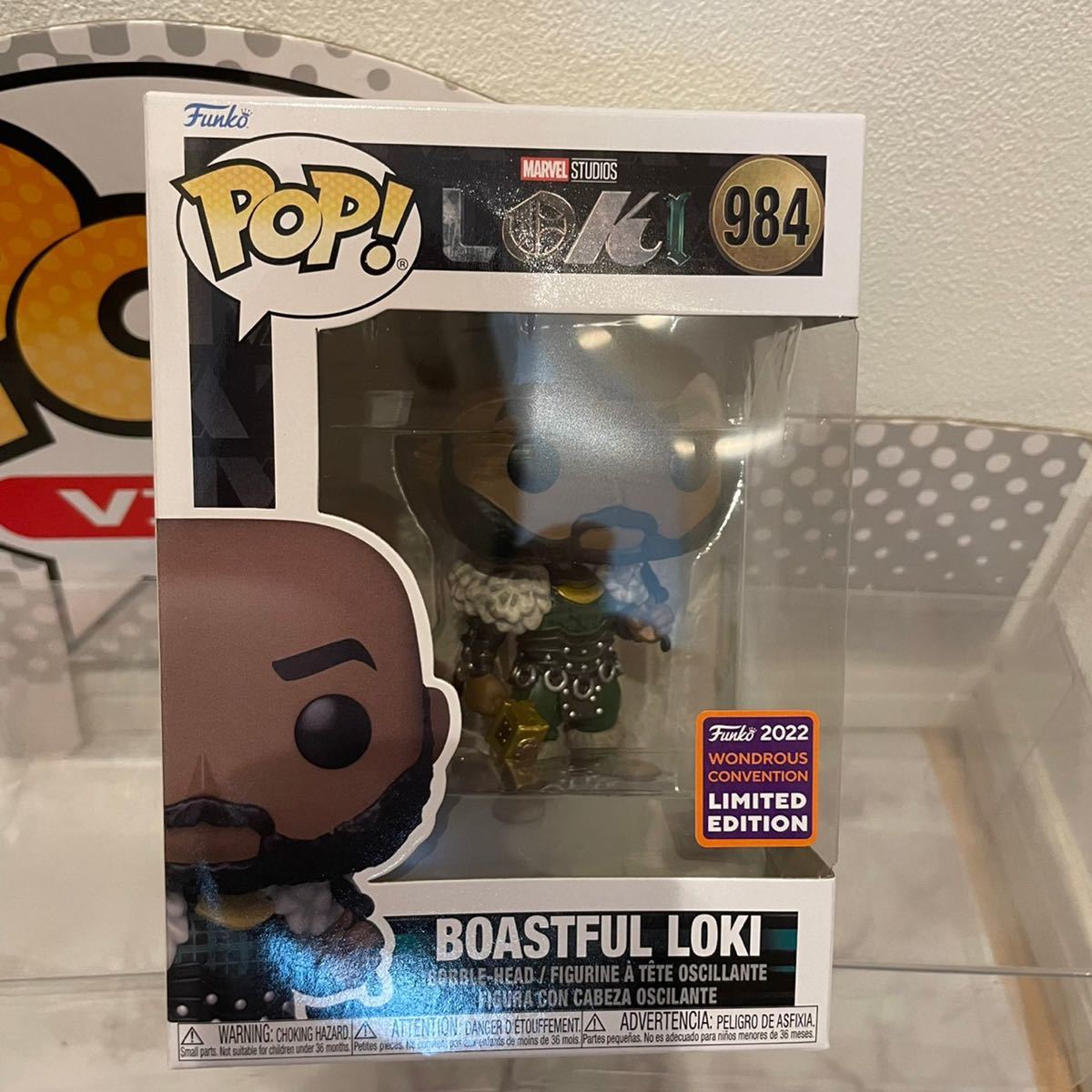 コミコン限定FUNKO POP! マーベル ロキ Loki 自慢好きロキ限定版拍卖
