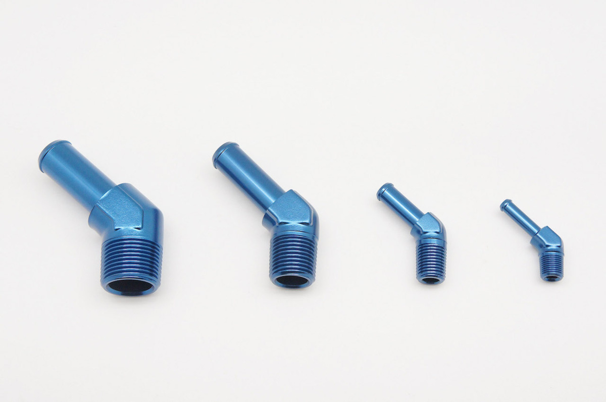 45度 AN10ホース-NPT1/2 交換 フィッティングアダプター拍卖
