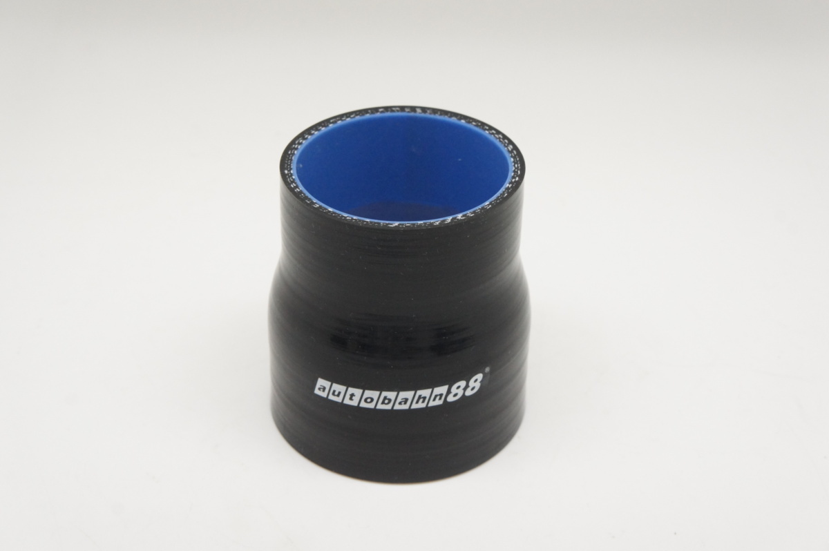 シリコンホース カットホース ストレート 異径60/64mm 黒 取り寄せ4-5日拍卖
