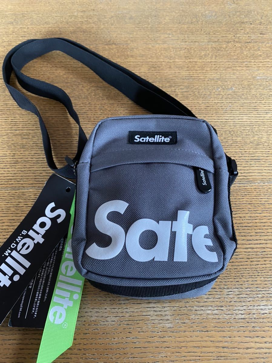 satellite サテライト PASS パス GRAY グレー ミニ ショルダーバッグ ショルダーバッグ スマホショルダー拍卖