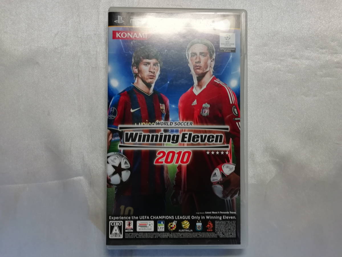 中古品 PSPソフト ワールドサッカーウイニングイレブン2010拍卖