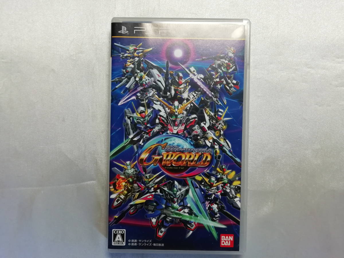 中古品 PSPソフト SDガンダム・Gジェネレーション・ワールド 通常版拍卖