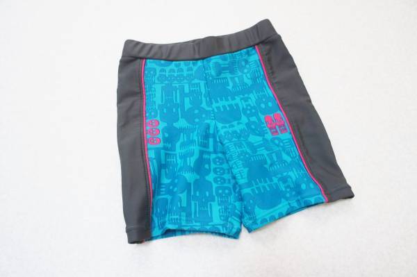 ●ベビー水着 90●F・Oインターナショナル◆スカル柄*男の子水着拍卖