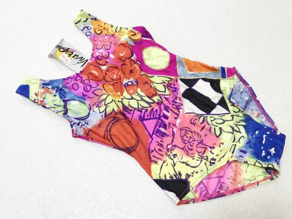 ●水着 M●Viva Espana★カラフルワンピース水着拍卖