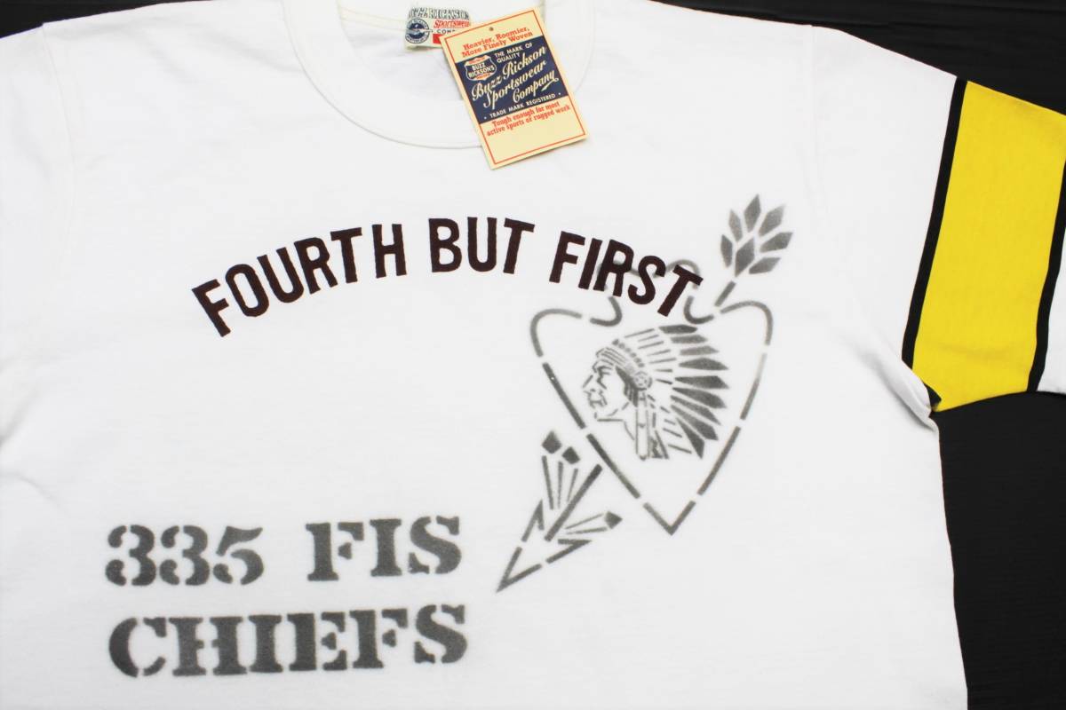 YTS81東洋Sインディアン 戦闘機 エアフォース 半袖Tシャツ 日本製Buzz Rickson'sバズリクソンズ拍卖