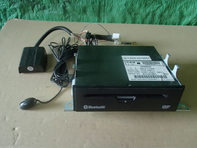 【2518】平成17年式 セレナ C25 ナビディスクイン 25915-CY00B ナビ ナビゲーション拍卖