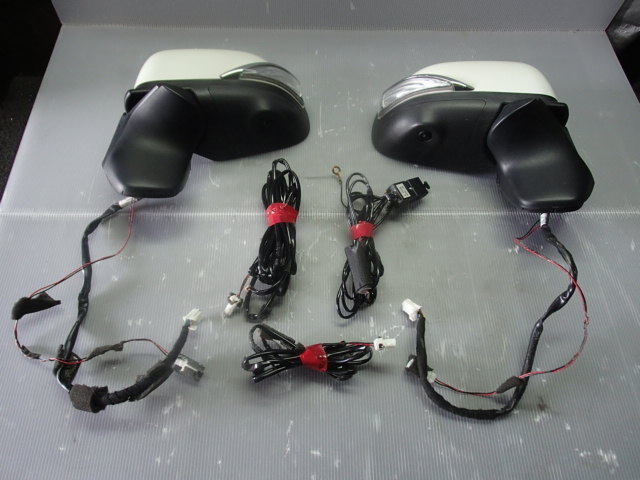 Y【2628】平成26年式 ノート E12 ドアミラー 左右セット 純正オプションウインカーミラー・配線・リレー付き QAB 棚Y18拍卖