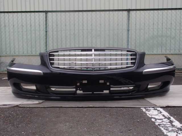 【2603】中古 シーマ GF50 450XV VK45DD BW5 ダークブルー フロントバンパー Fバンパー F2022-AR0ME拍卖