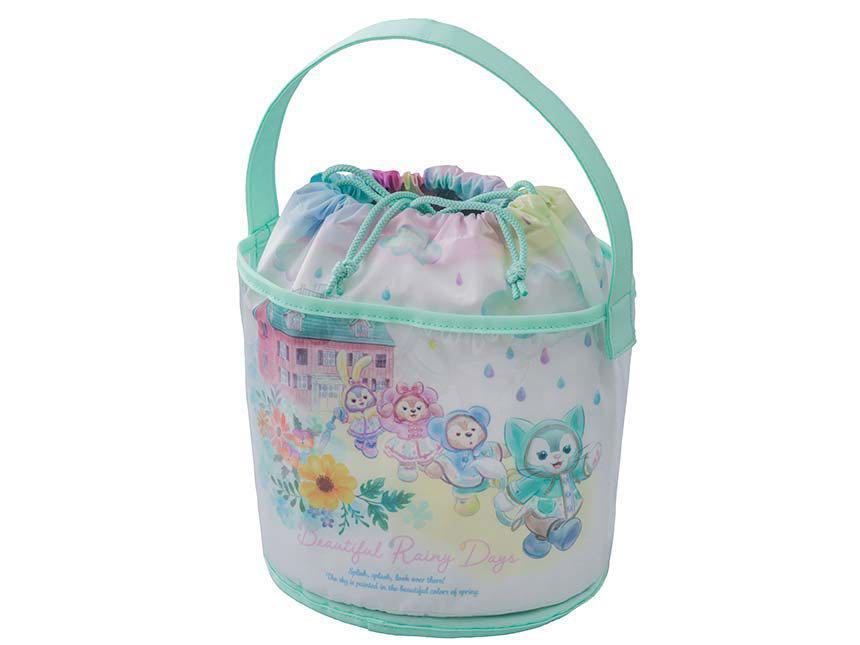 新品 未使用 未開封 ディズニー TDS 20周年 ビューティフル レイニーデイズ スーベニア ランチケース ランチバッグ ダッフィー ステラルー拍卖