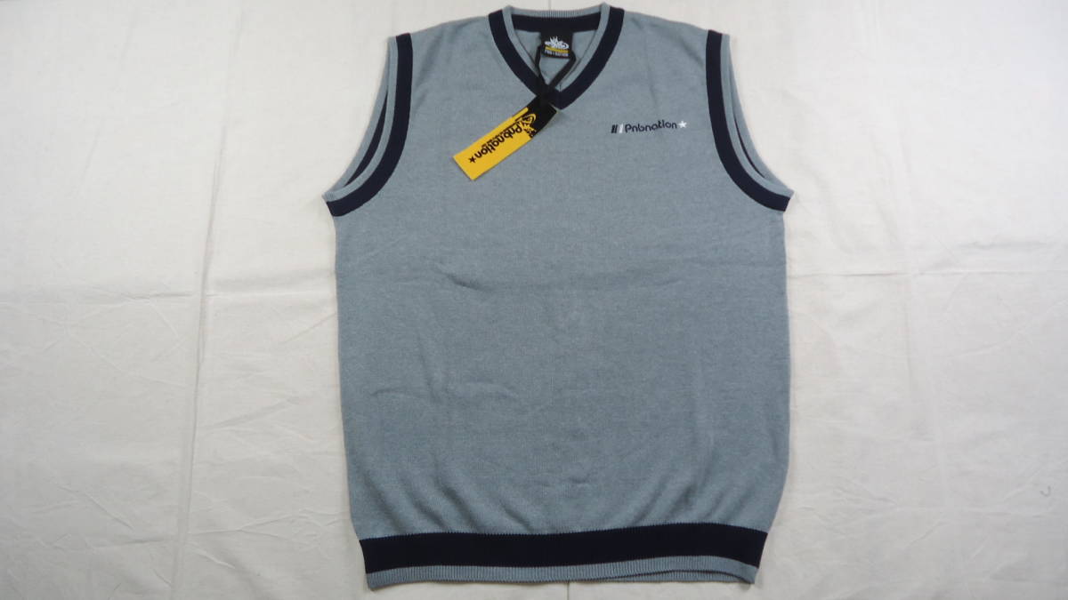 PNB 旧モデル ニットベスト グレー XL 半額以下 60%off ピーネヌビー HIPHOP レターパックプラス おてがる配送ゆうパック 匿名配送拍卖