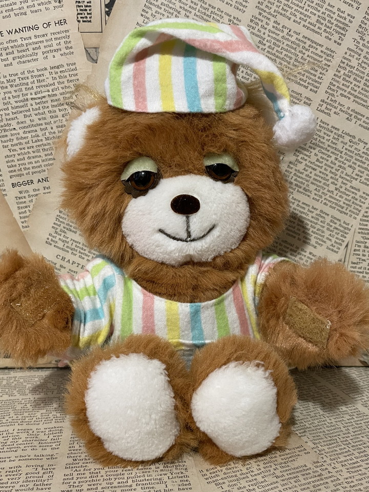 ☆1980年代/Teddy Beddy Bear/ぬいぐるみ④即決ビンテージUSAファンシー/クマ/テディベディベア☆拍卖