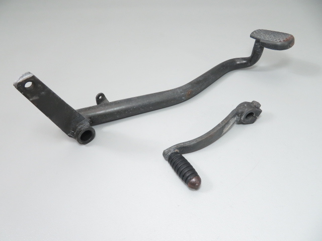 ◆モンキー ゴールド/ゴリラ/Z50J 純正 ブレーキ チェンジ/シフト ペダル 実動車外し 検 ノーマル カスタム 左右ペダル拍卖