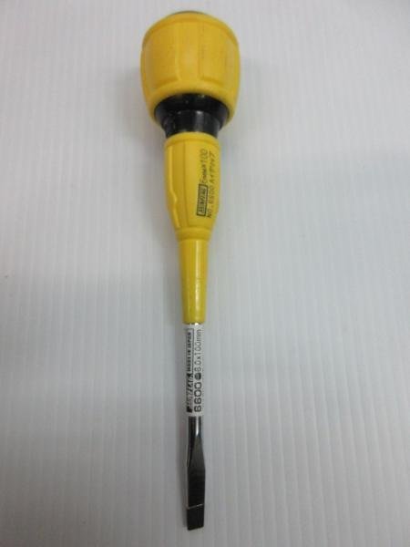 サンフラッグ 6mm×100mm ハイグリップ マイナスドライバー ハンドツール ハンドドライバー ネジ締め 大工 建築 建設 電工 電気 工事拍卖