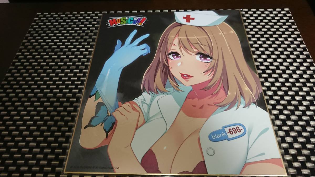 【非売品・未開封】MUSICUS! 描きおろし複製色紙 ④ 瀬戸口廉也 すめらぎ琥珀 クラファン 唐辺葉介 CARNIVAL SWAN SONG キラ☆キラ拍卖