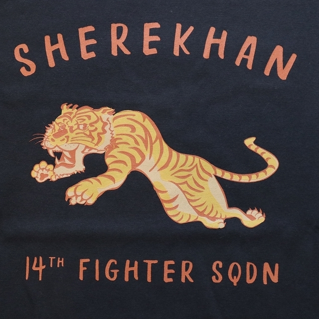 新品 Mサイズ ドライボーンズ SHEREKHAN Tシャツ チャコールグレー色 DRY BONES トラ 新品拍卖