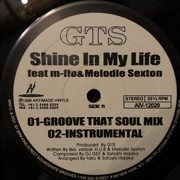 GTS Feat. Melodie Sexton / Shine In My Life , Fantasy拍卖