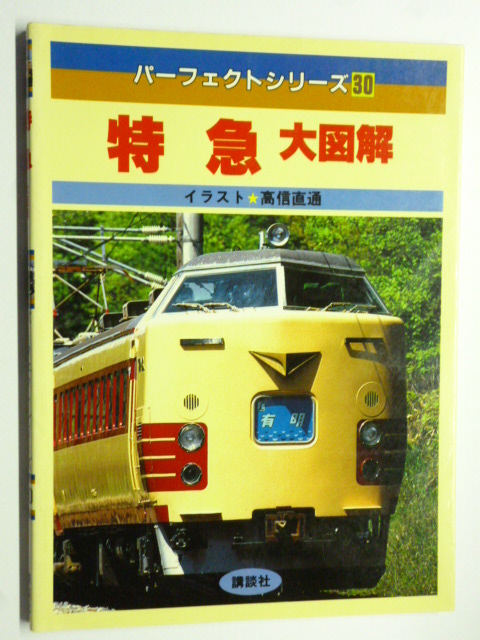特急 大図解■パーフェクトシリーズ■高信直通■国鉄185系381系485系24系東武1700系京浜急行2000形式名鉄パノラマDX近鉄ビスタカー南海阪急拍卖
