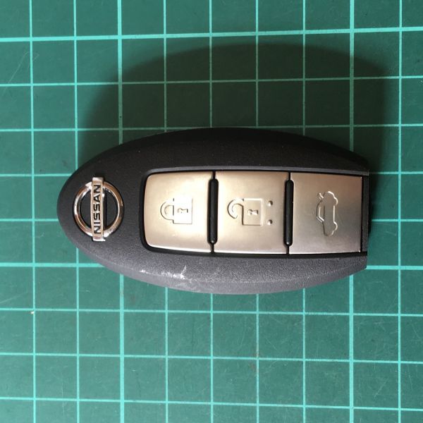 NI3859日産 純正 キーレス スマートキー ティアナ J32 L33 スカイライン V36 V37 フーガ Y51 シルフィTB17等 トランク拍卖