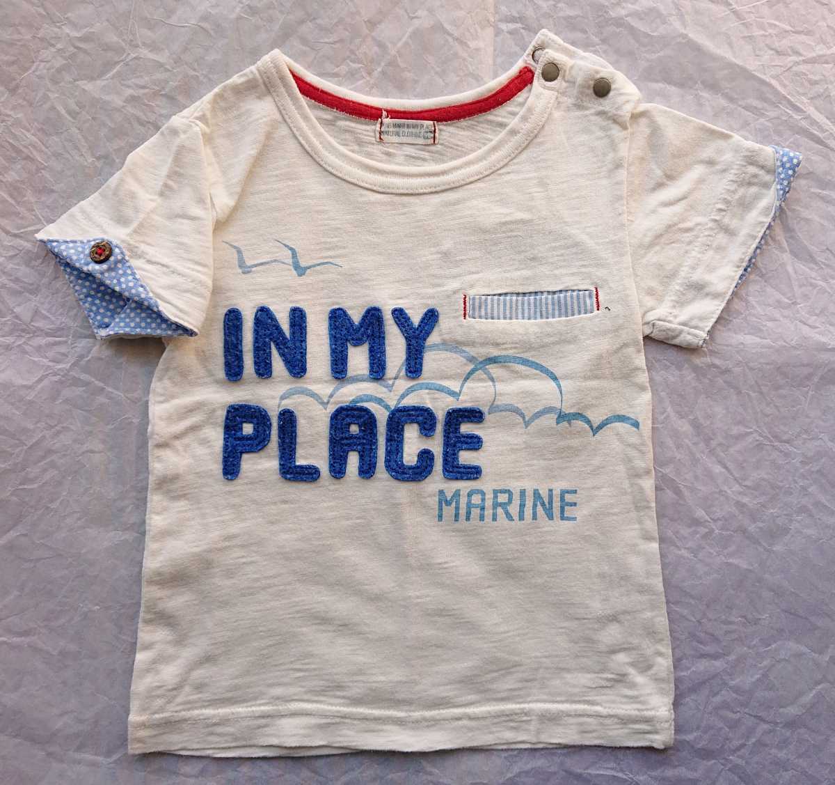 ★キッズジョイ 半袖Tシャツ T-shirt 90拍卖