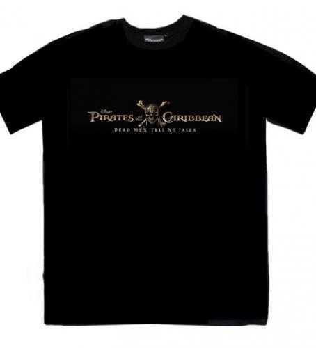★レア 新品 パイレーツオブカリビアン 最後の海賊 プロモーションTシャツ PIRATES OF THE CARIBBEAN拍卖