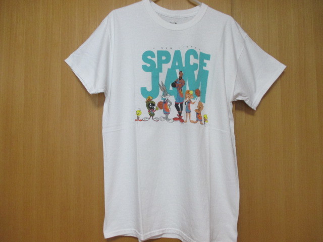 即決★SPACE JAM スペースジャム NEW LEGACY ルーニーテューンズ キャラクター Tシャツ☆マイケルジョーダン ムービー 映画/サイズ・L拍卖