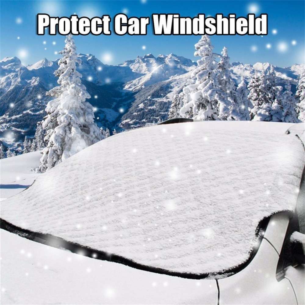 3300 マグネットic Car Windshield カバー Frost Ice Shield Snow Dust Protector Sun Shade拍卖