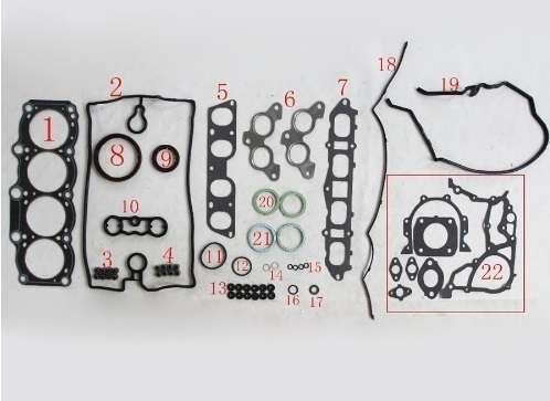 3SGEー フルガスケットセット トヨタ セリカ TOYOTA 1998cc 3S-GE ヘッドガスケットMR2拍卖