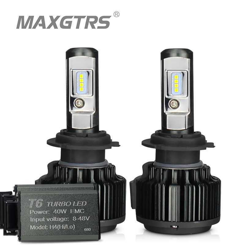 MAXGTRS H4 Hi/lo H7 H8 H11 9006 車 Led ヘッドライト 9005 HB3 HB4 H1 H13拍卖