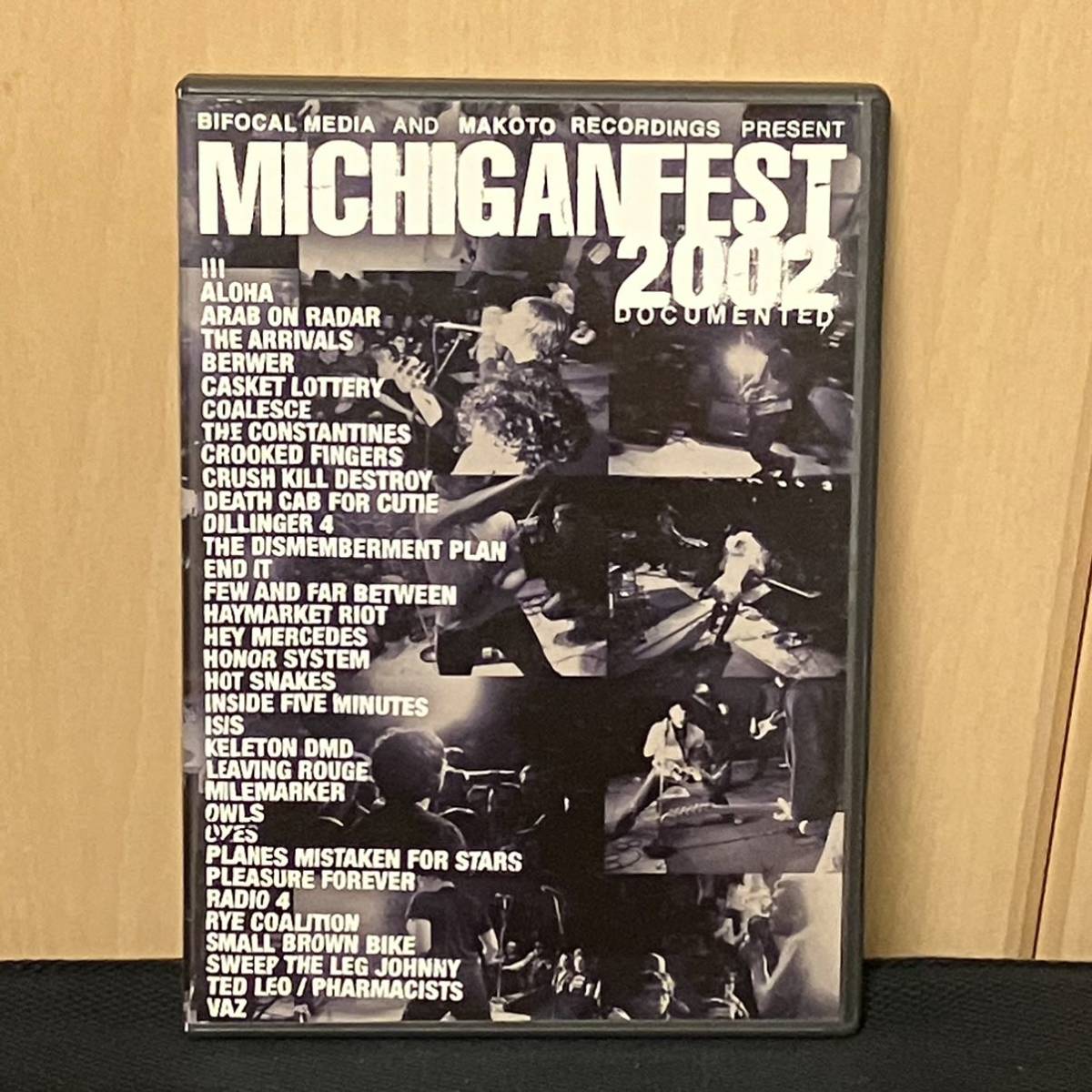 【 DVD 】 Various - Michiganfest 2002 Documented ( aloha death cab for cutie owls )拍卖