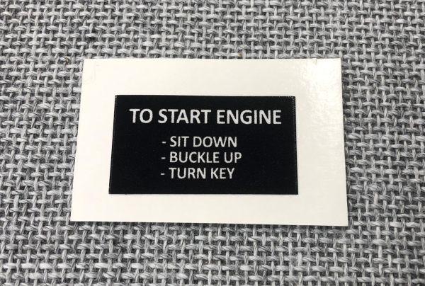 ポルシェ start engine ステッカー 911 914 4本スポークステアリングホイール ヴィンテージ porsche 996 991 992 718 356 930 964 (4拍卖