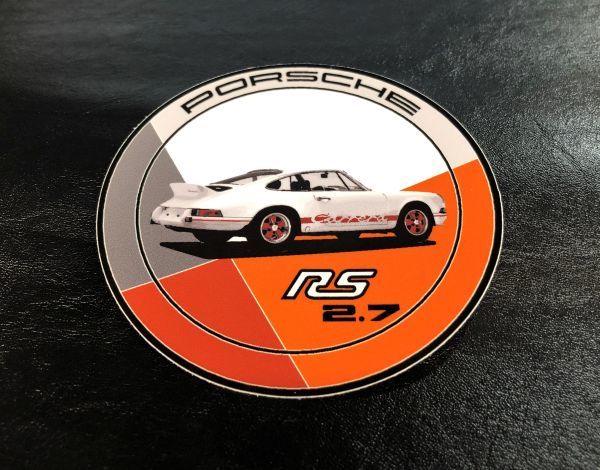 ポルシェ 911 2.7RS ステッカー グリルバッジ porsche 911 996 997 991 992 718 カレラ ボクスター 356 930 964 993拍卖