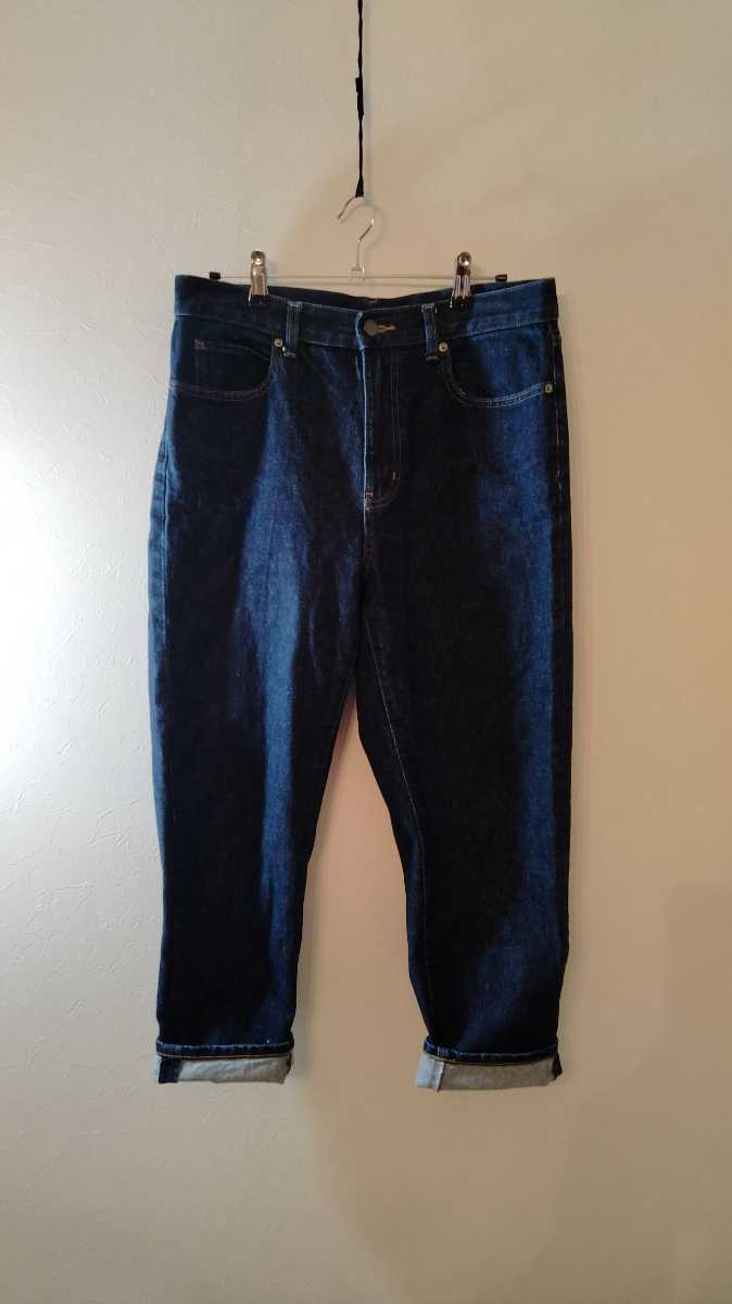 ユニクロ スラウチテーパードアンクルジーンズ 26インチ 66cm ワイドジーンズ リラックスジーンズ リラックスフィット アンクルジーンズ拍卖