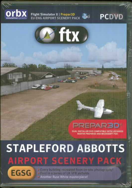 新品 Orbx FTX EU EGSG Stapleford Abbotts(FSX) イギリス 空港 アドオンソフト拍卖