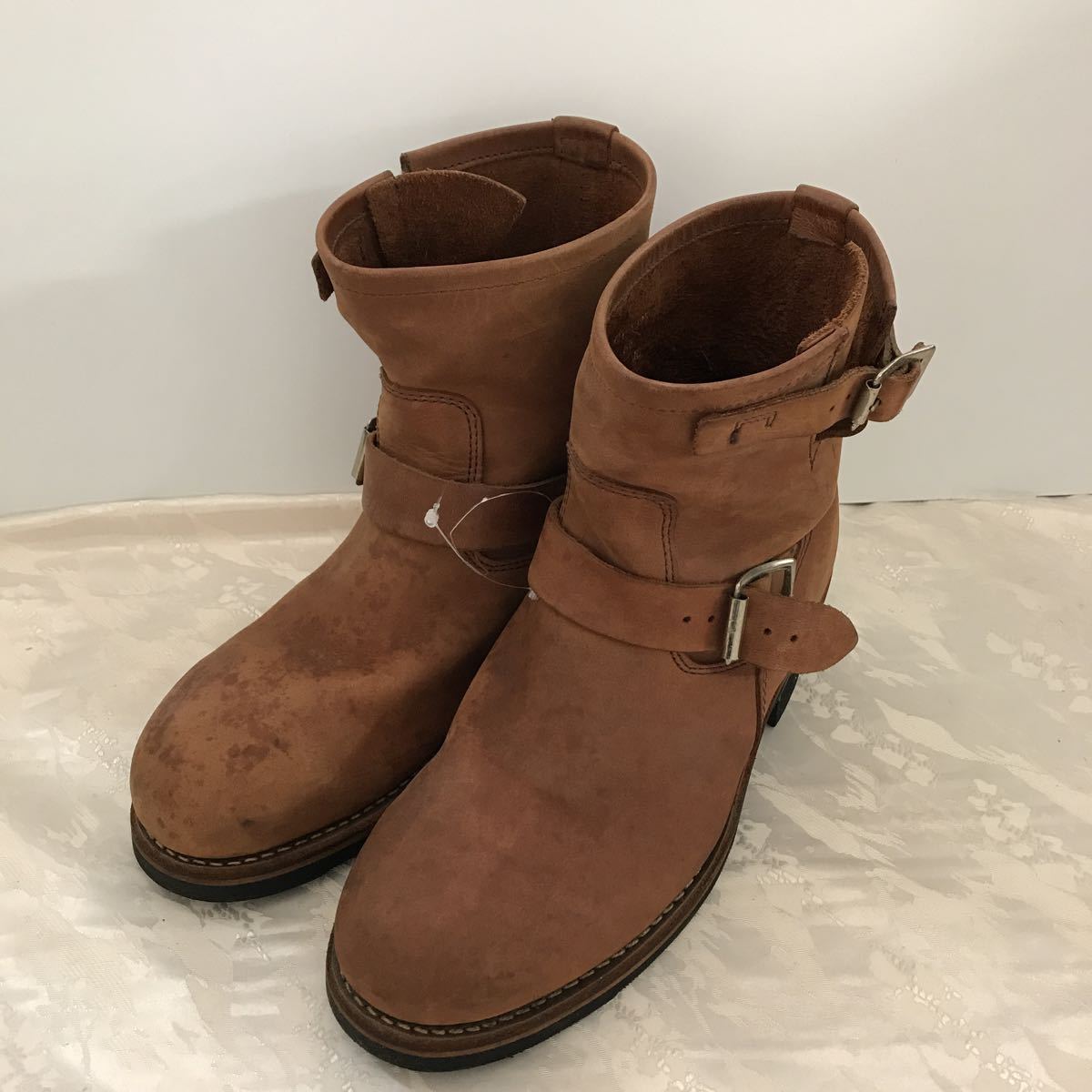 ブラウン ブーツ メンズ 中古品 シミあり拍卖