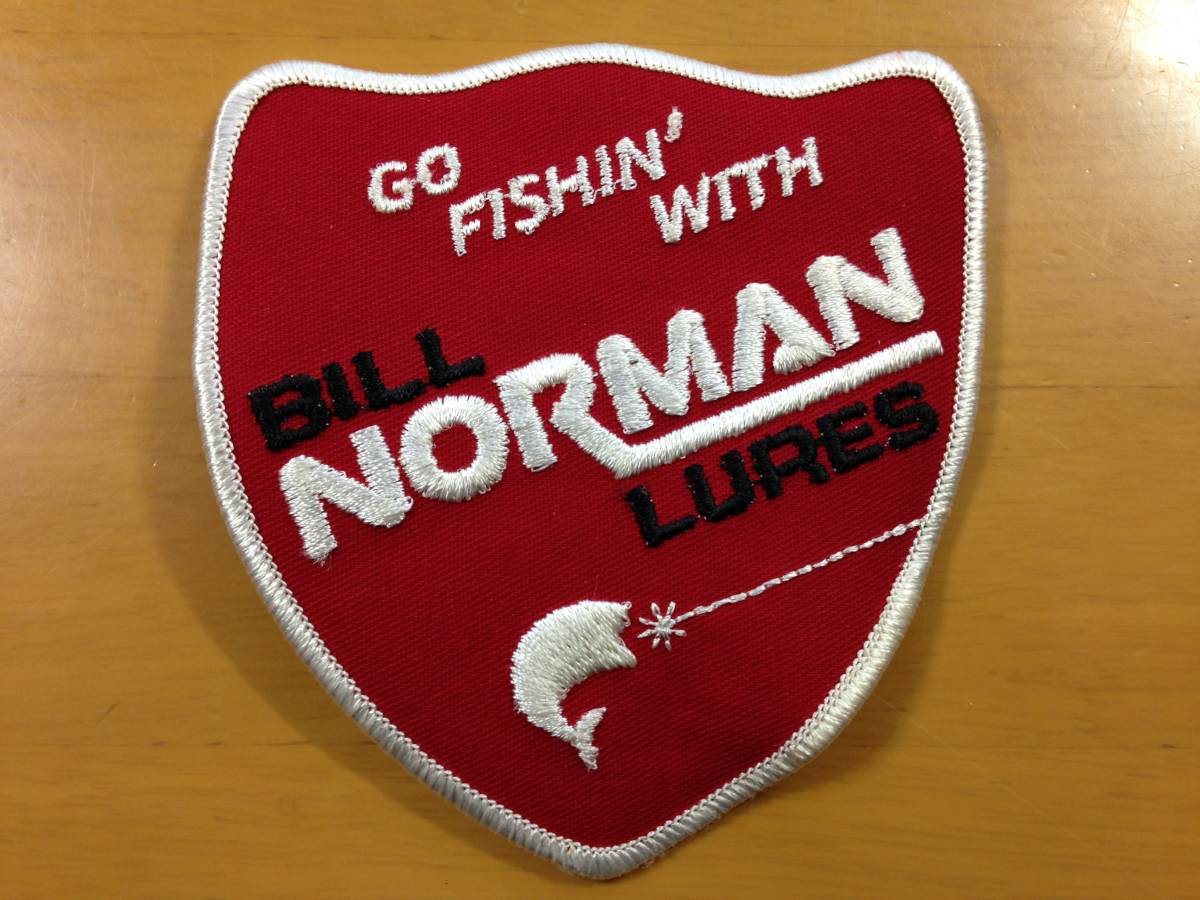 ★BILL NORMAN★ ビルノーマン ルアーズ ワッペン #20-328拍卖