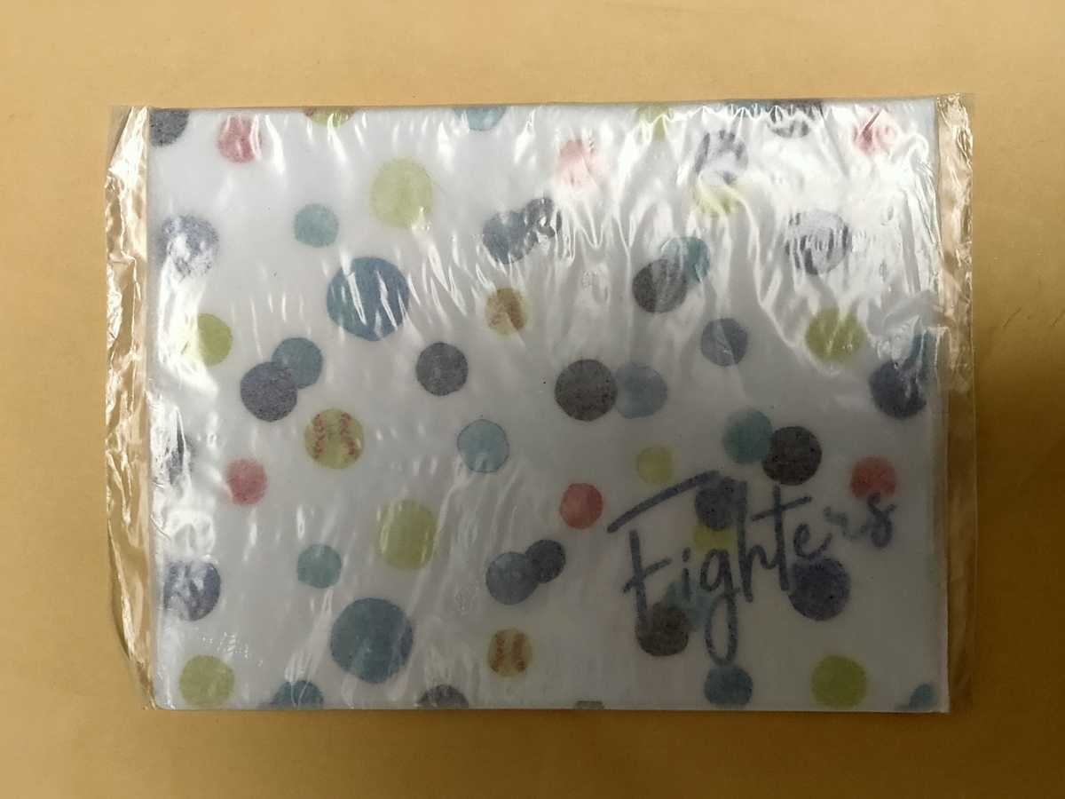 北海道日本ハムファイターズ ボタン付きポーチ(水玉)未開封未使用拍卖
