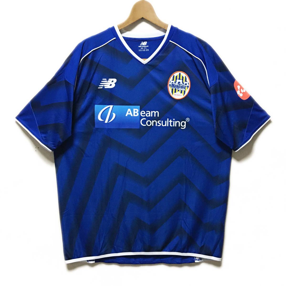 ■中古■ニューバランス■モンテディオ山形 2016 ホーム レプリカユニフォーム■半袖■2XLサイズ拍卖