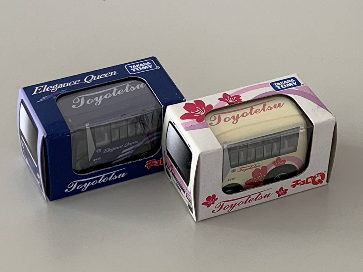◆Toyotetsu【豊鉄観光バス 三菱ふそう エアロクィーン & エアロエース チョロQ 2種セット】未開封◆拍卖
