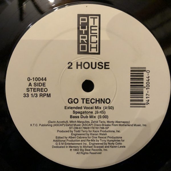 2 House / Go Techno拍卖