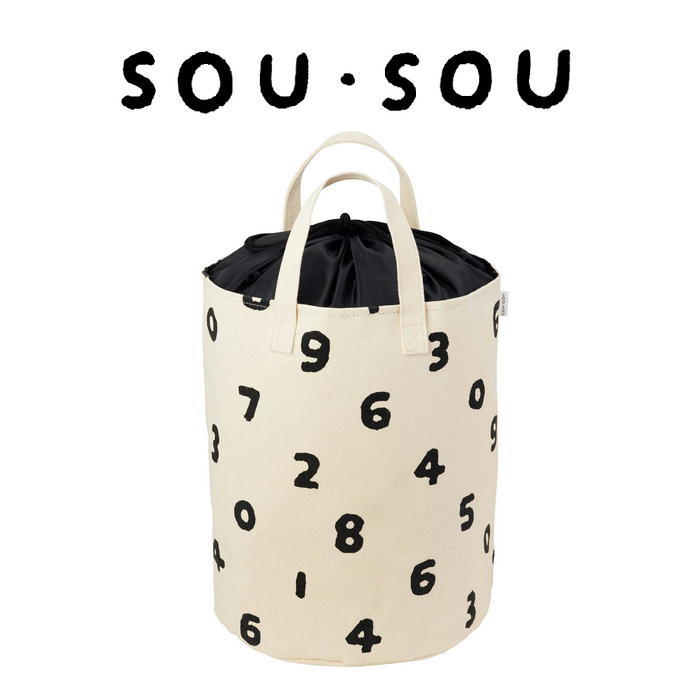 SOU・SOU(ソウソウ)マルチ収納ボックス 円柱型 ランドリーバスケットなどに 素数 大人のおしゃれ手帖 未開封拍卖