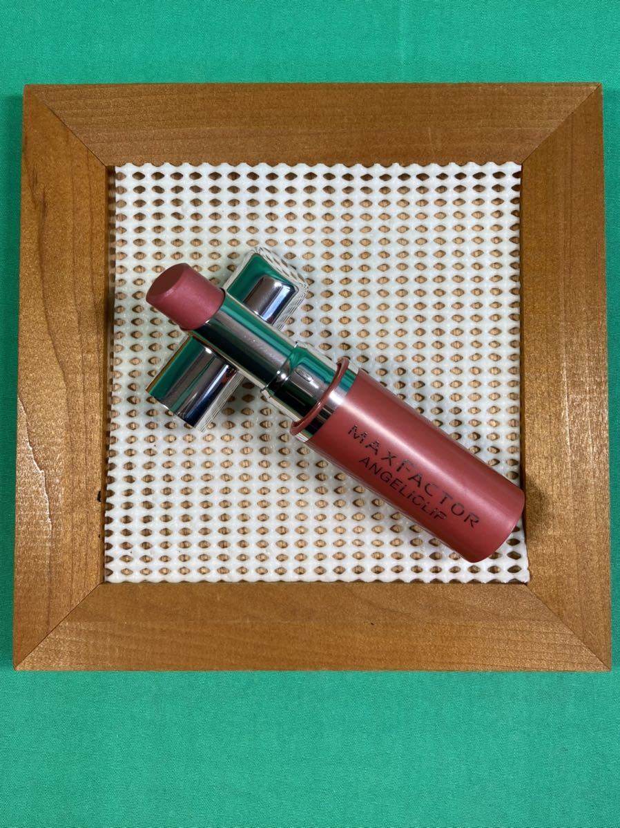 MAX FACTOR マックスファクターエンジェリックリップ 超長期保管品 現品テスターサンプル仕様 N132 ピーチピンク拍卖
