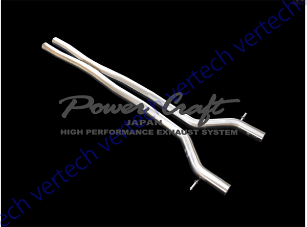 POWERCRAFT PORSCHE パナメーラS・4S (V8) (V8 TURBO) ・GTS 2009.7~2013.3 センターマフラー Xチューブ拍卖