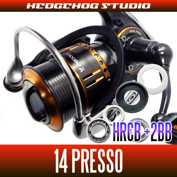 【ダイワ】14プレッソ 1025,2025H用 MAX12BB フルベアリングチューニングキット【HRCB防錆ベアリング】/.拍卖