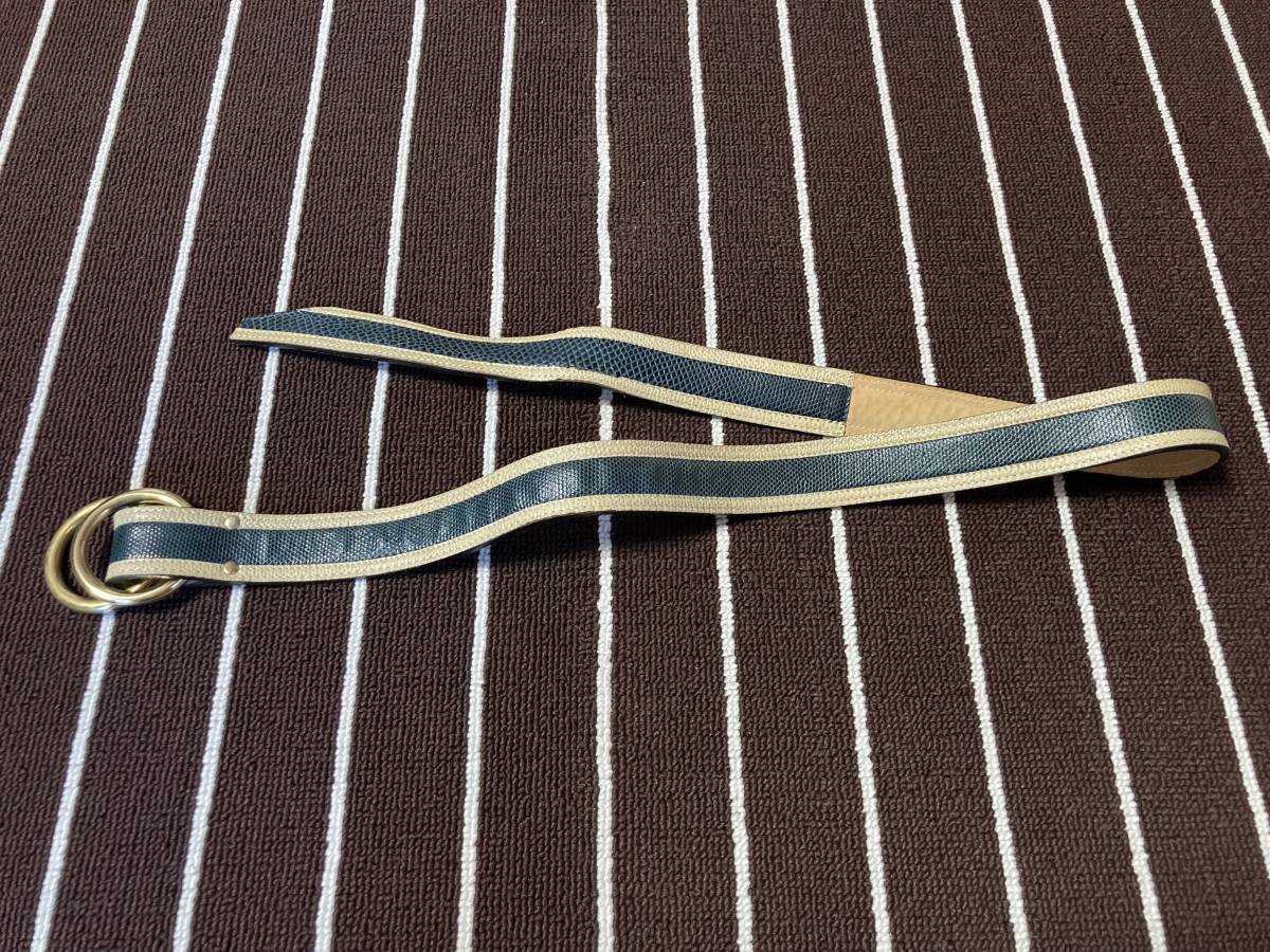 LOUD COLOR 蛇柄ベルト USED ラウドカラー naichichi ナイチチ拍卖