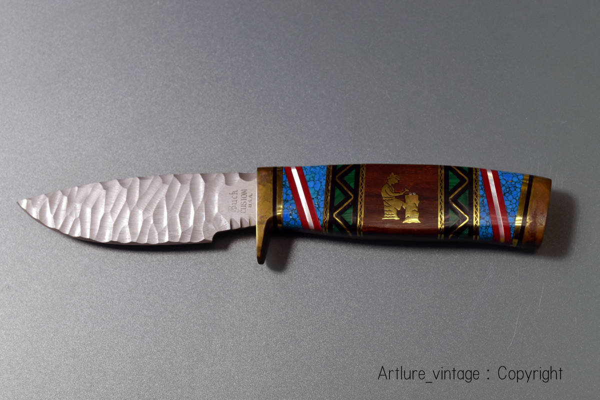 ●VINTAGE KNIFE BUCK CUTHAIR YELLOWHORSE SERIES TWO 1868本限定セリアル1413  (4165)CAMPING,FISHING,OUTDOOR拍卖