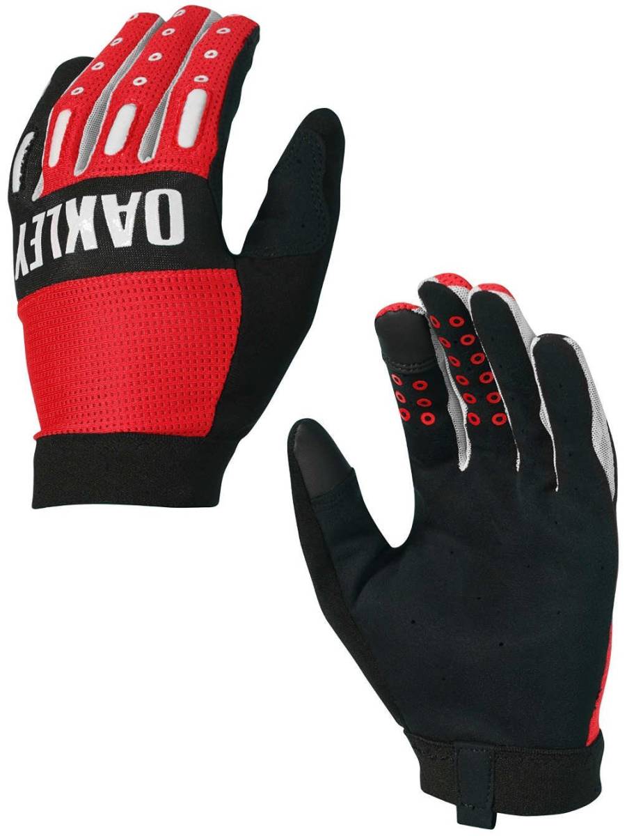 OAKLEY オークリー バイク グローブ FACTORY LITE GLOVE 2.0 94272A-465 レッド Mサイズ オートバイ モーターサイクル 新品拍卖