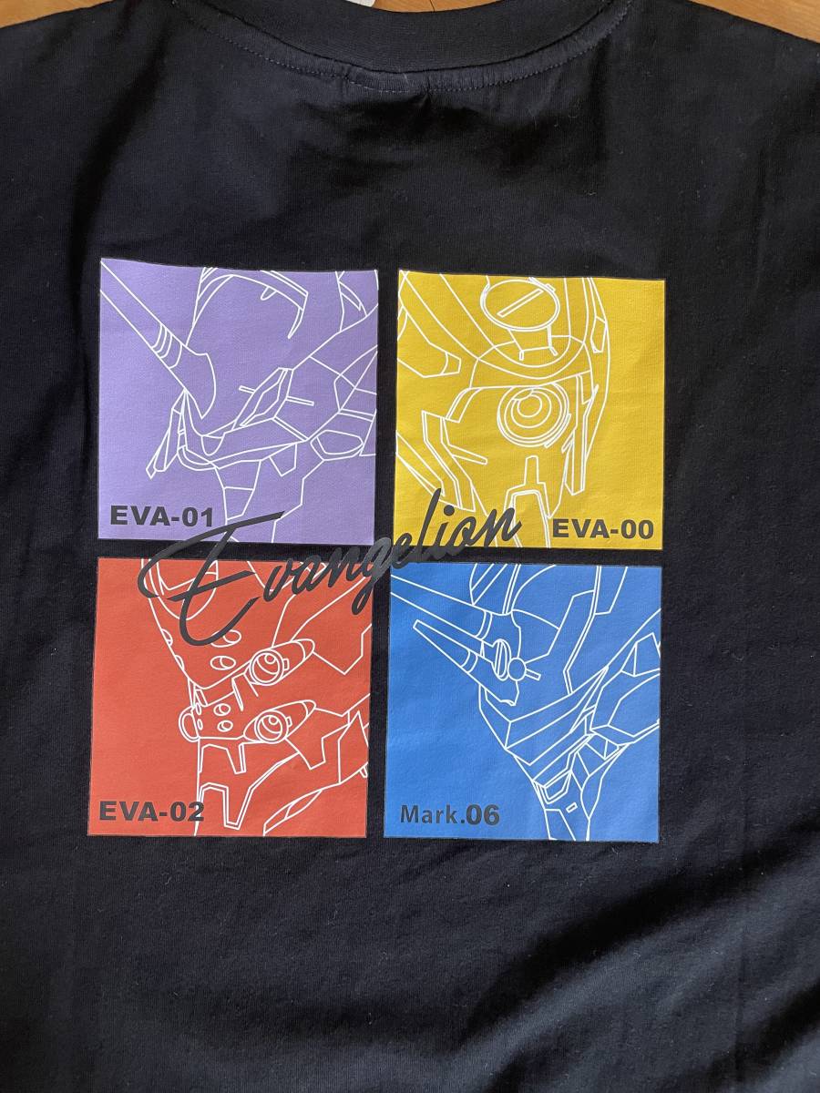 送料込☆エヴァンゲリオン 機体 Tシャツ 黒 M~Lサイズ拍卖
