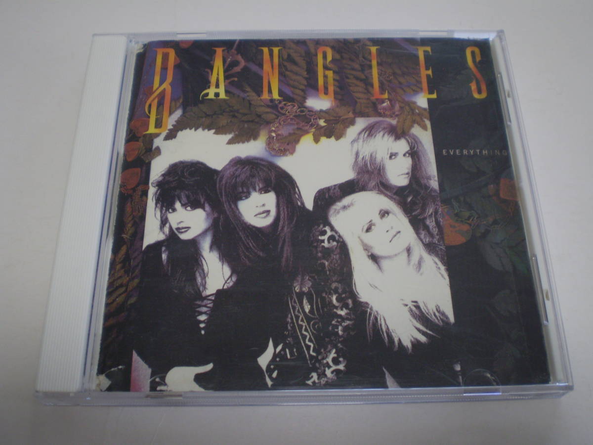 中古CD バングルス エブリシング THE BANGLES EVERYTHING 歌詞カードなし ジャケット不良 CSR刻印有り 25DP 5298 拍卖