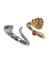 ベル&野獣 指輪・リング ペア フォークリング BEAUTY AND THE BEAST 30YEARS拍卖