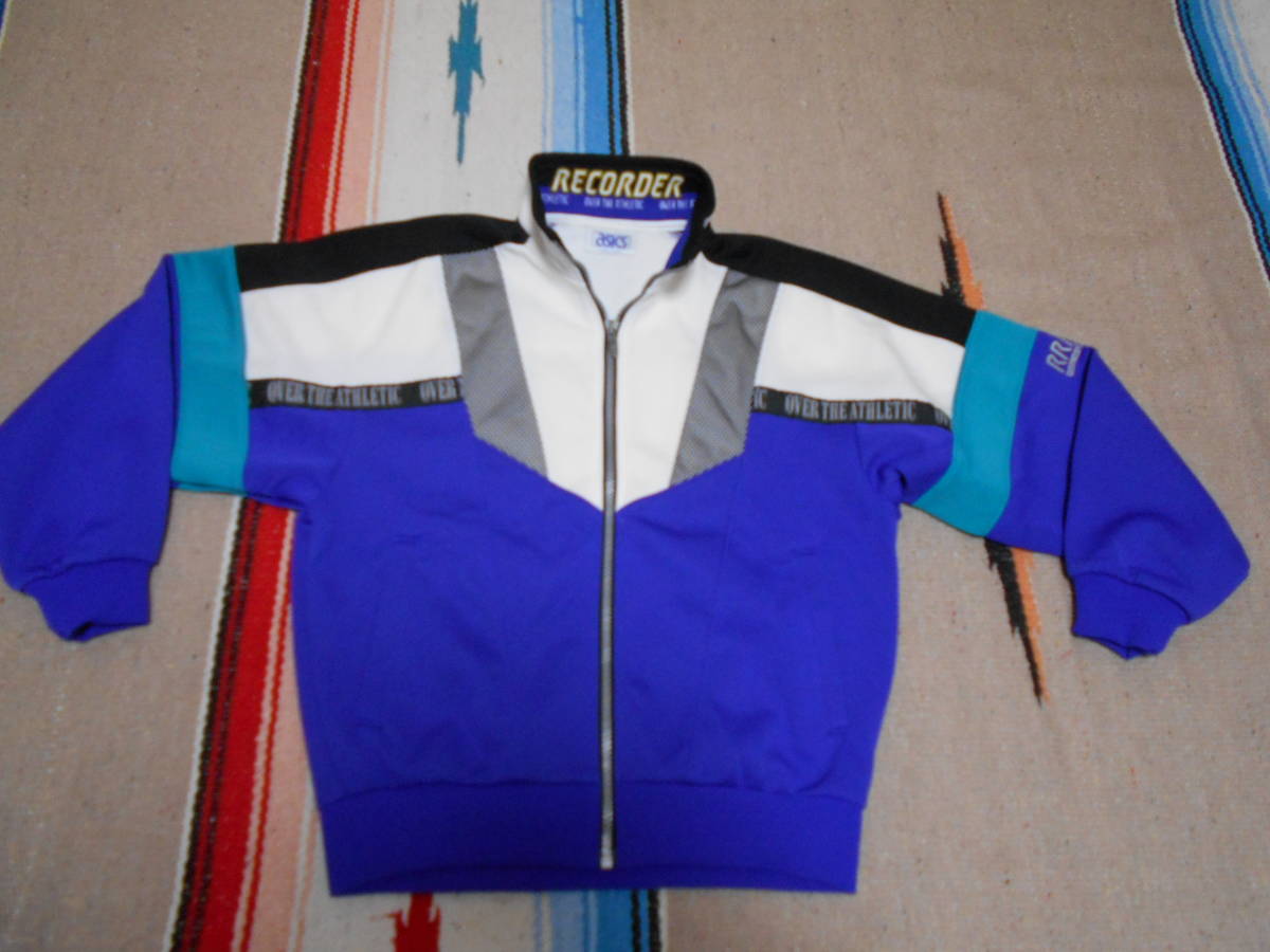 1990年代初頭製ASICS TIGER アシックス ジャージ ビンテージ MADE IN JAPAN 陸上 昭和レトロ オニツカ タイガーVINTAGE SPORTS OLYMPIC拍卖